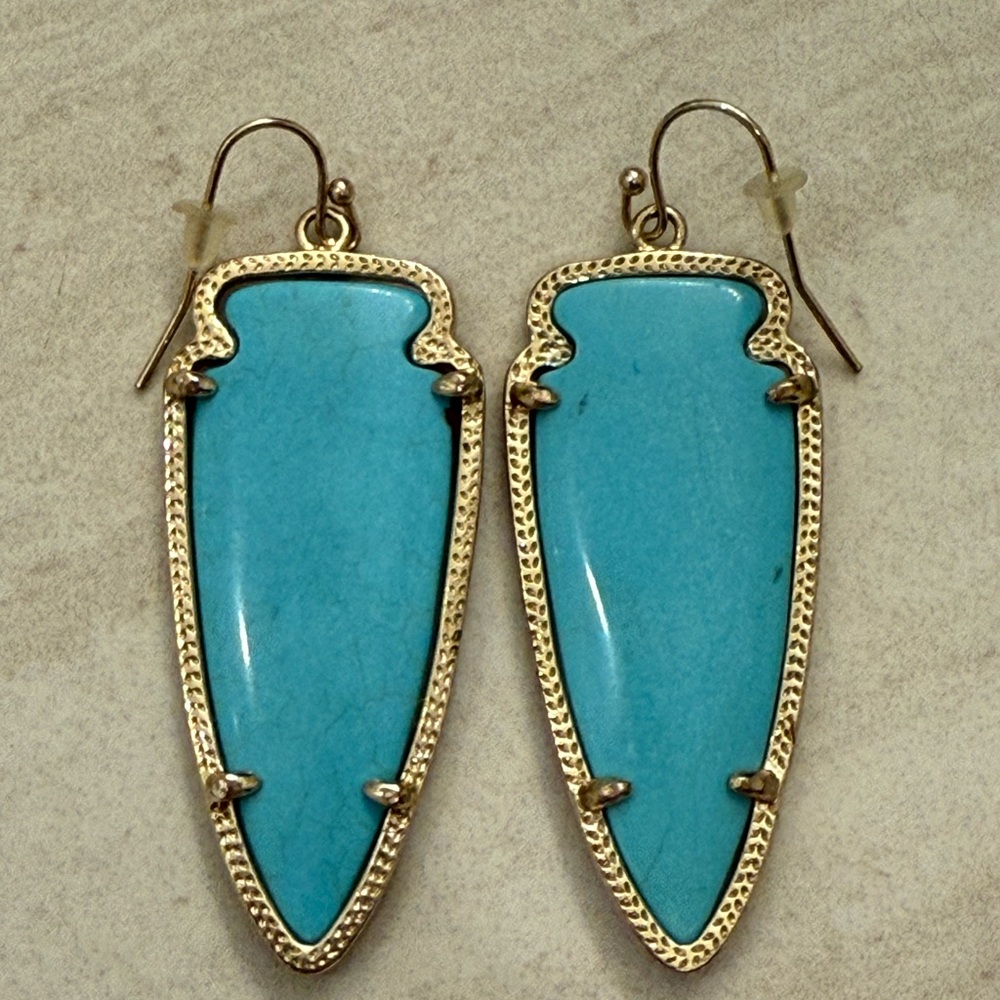 Kendra Scott Skylar Turqoise Earrings
